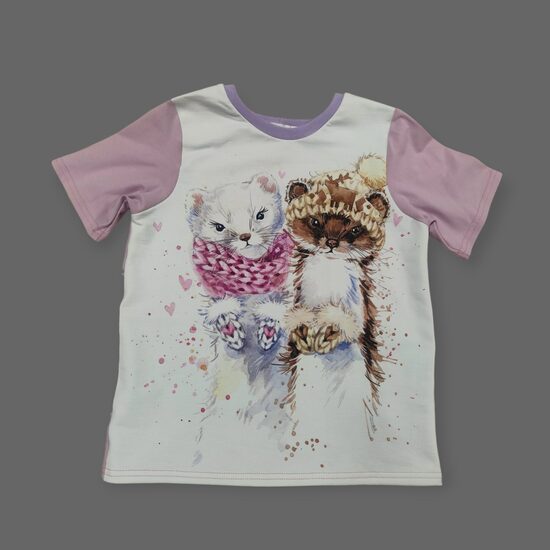 T-krekls "Ziemas zvēri"  128 izm.